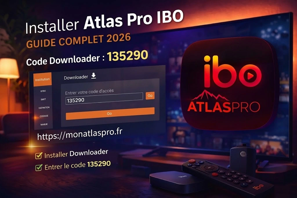 Atlas Pro IBO : Guide complet pour installer et activer l'application (2026)