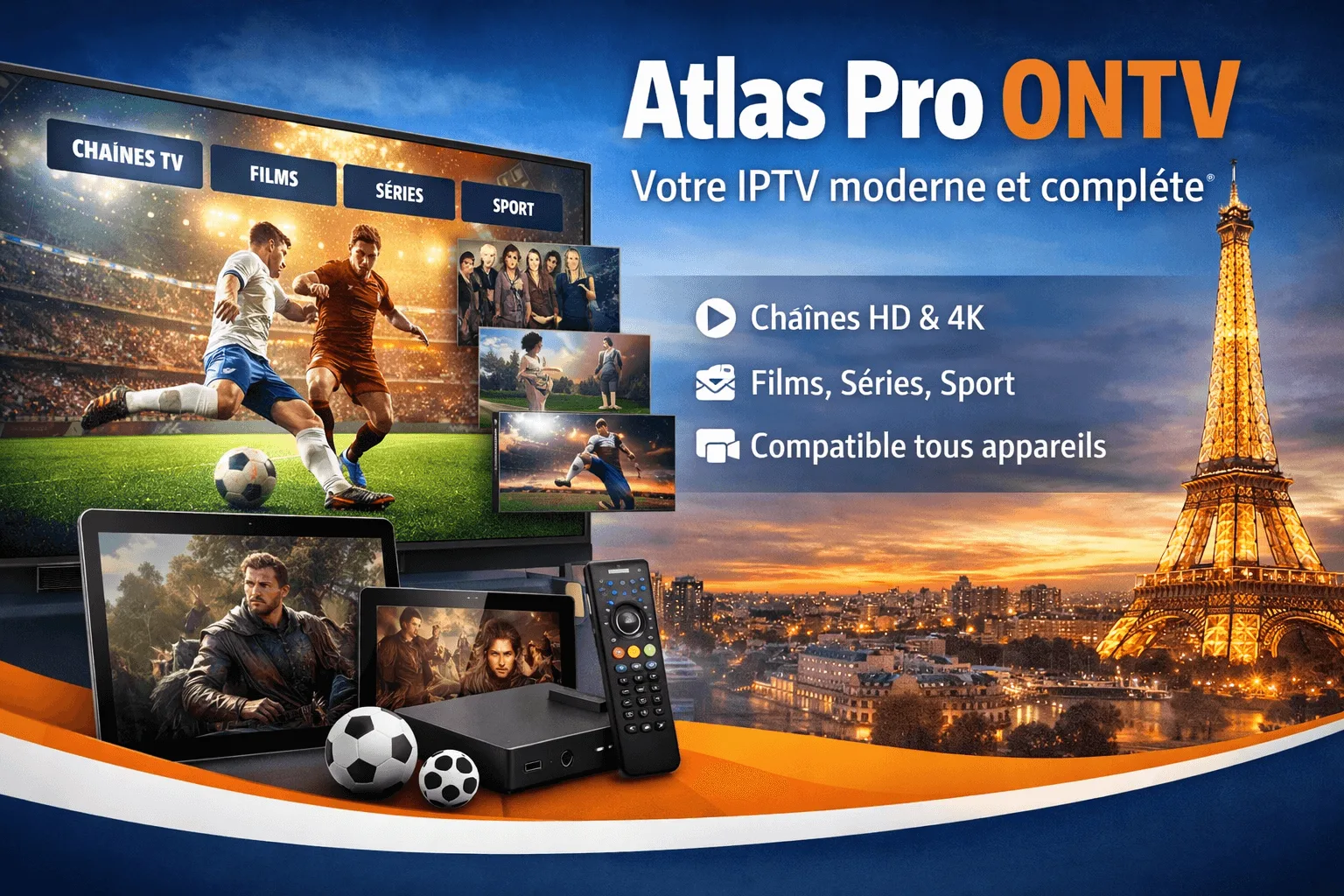 Atlas Pro ONTV vs TV traditionnelle : pourquoi faire le switch